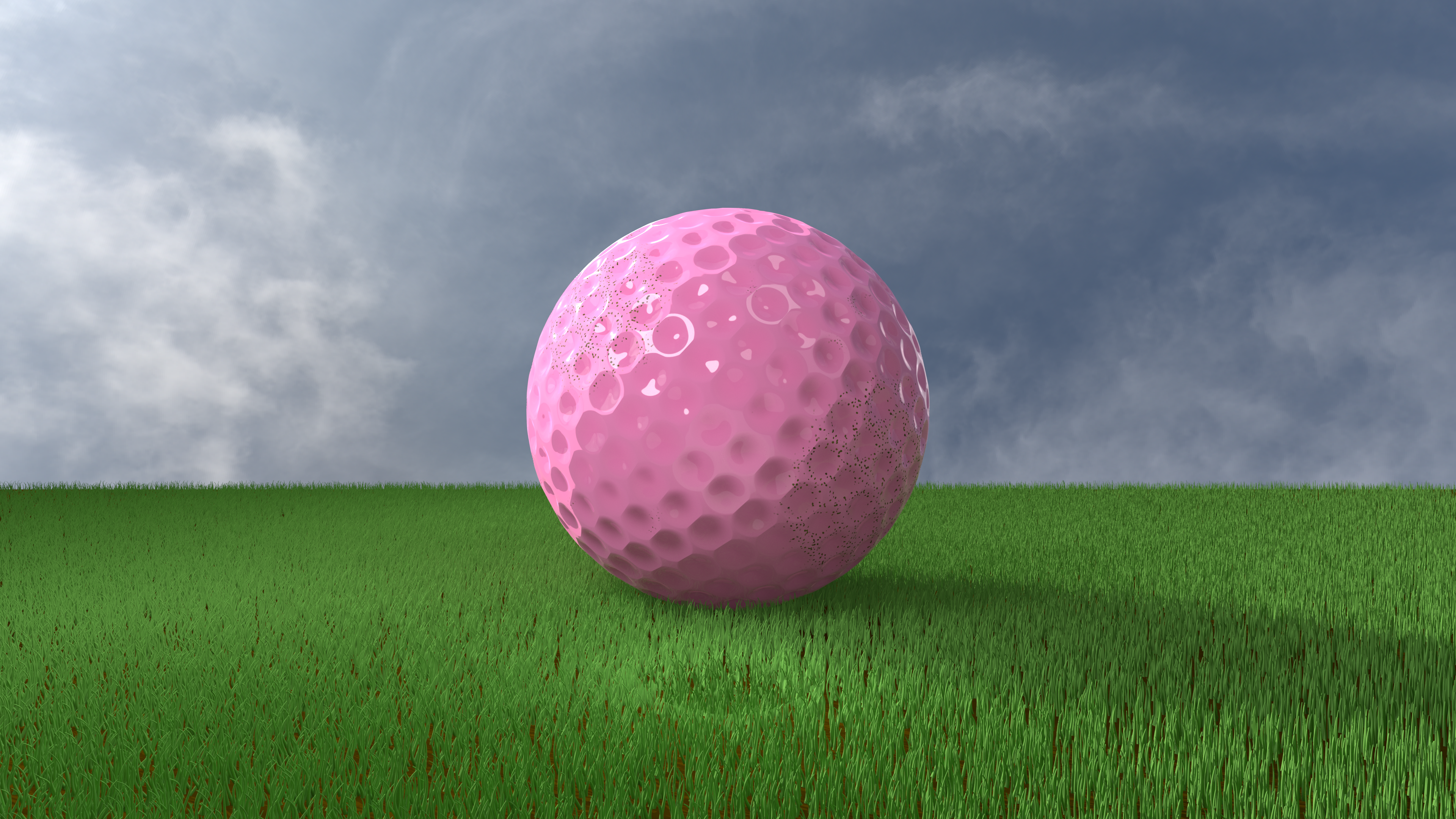 Renderman Golfball