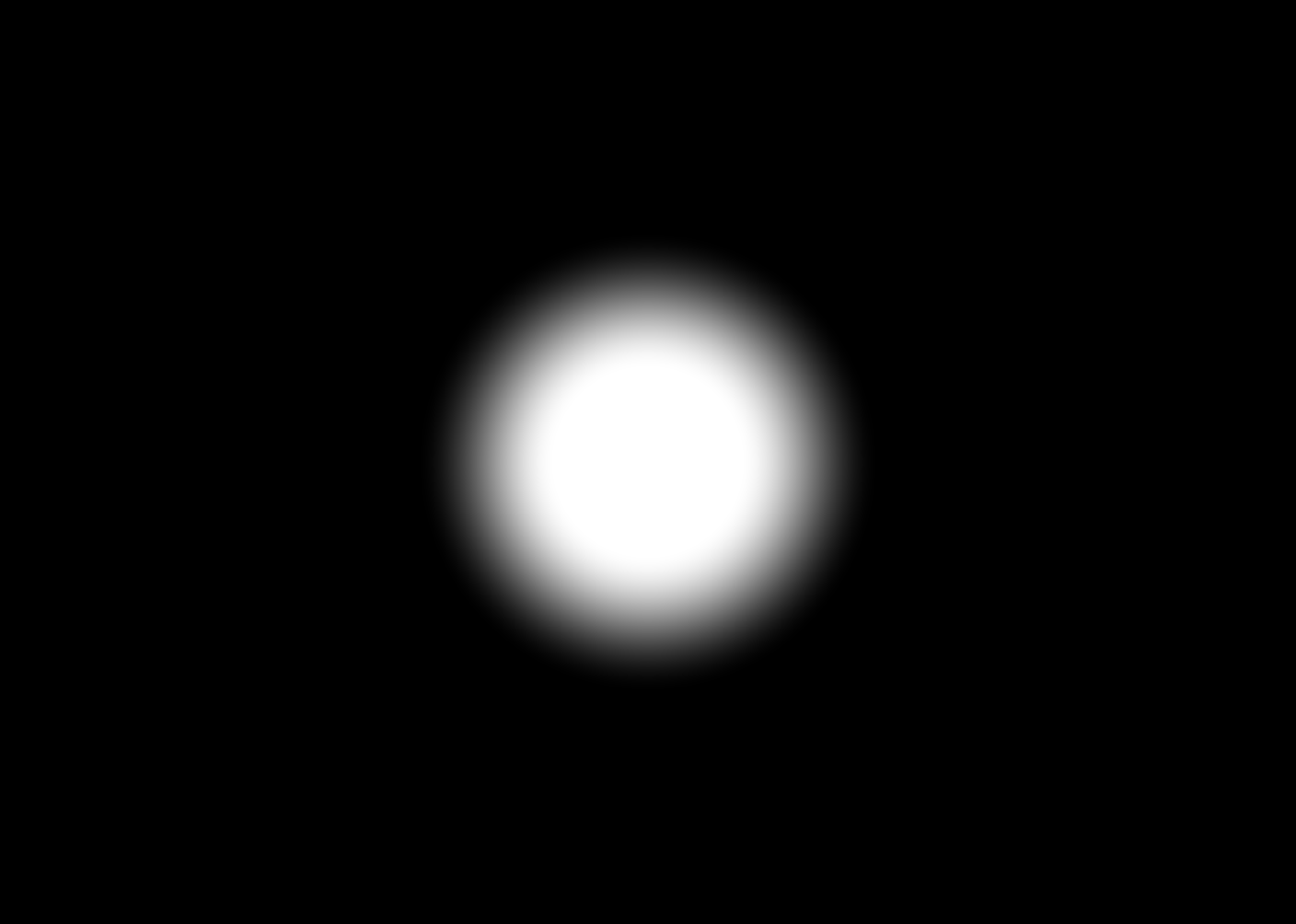 Aspect ratio corrected circle